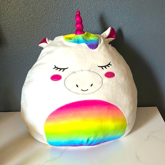 Squishmallows Toys Huge Rainbow Unicorn Squishmallow Poshmark